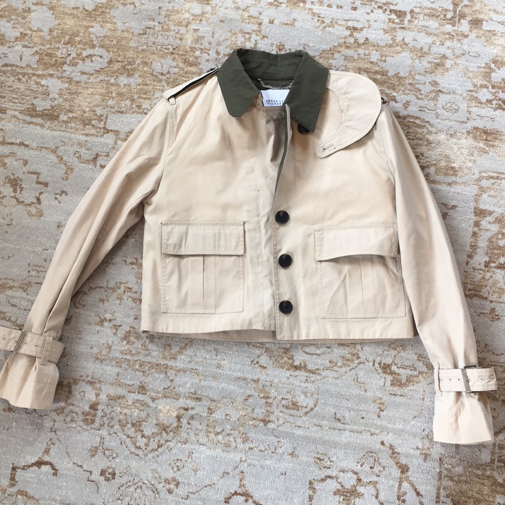 Derek Lam NWT Cropped Trench Coat